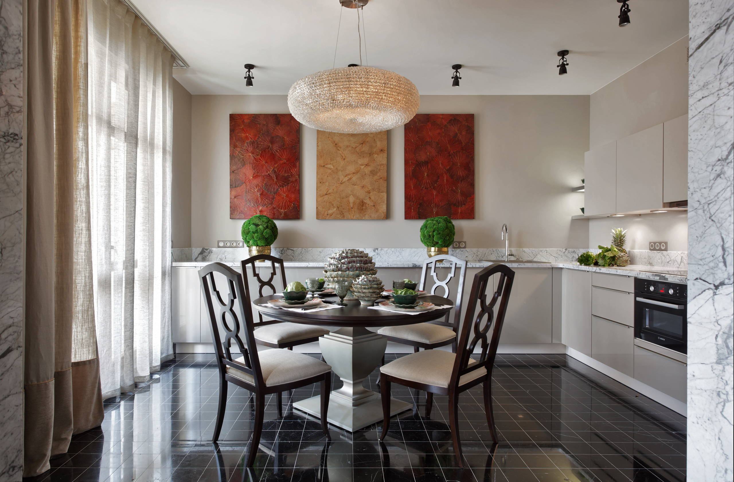 Houzz тур: Квартира для поклонницы йоги с пространством для занятий