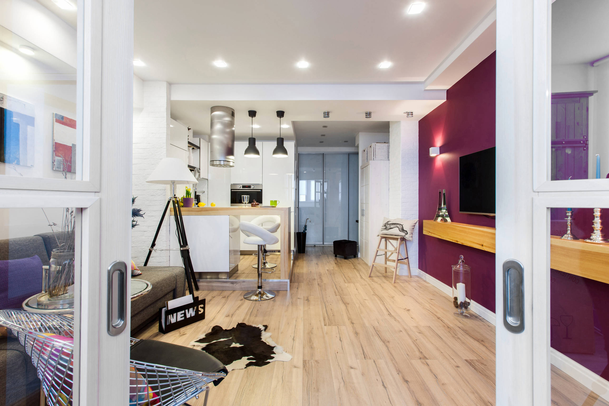 Квартиры-студии: 20 проектов с планировками «для жизни»