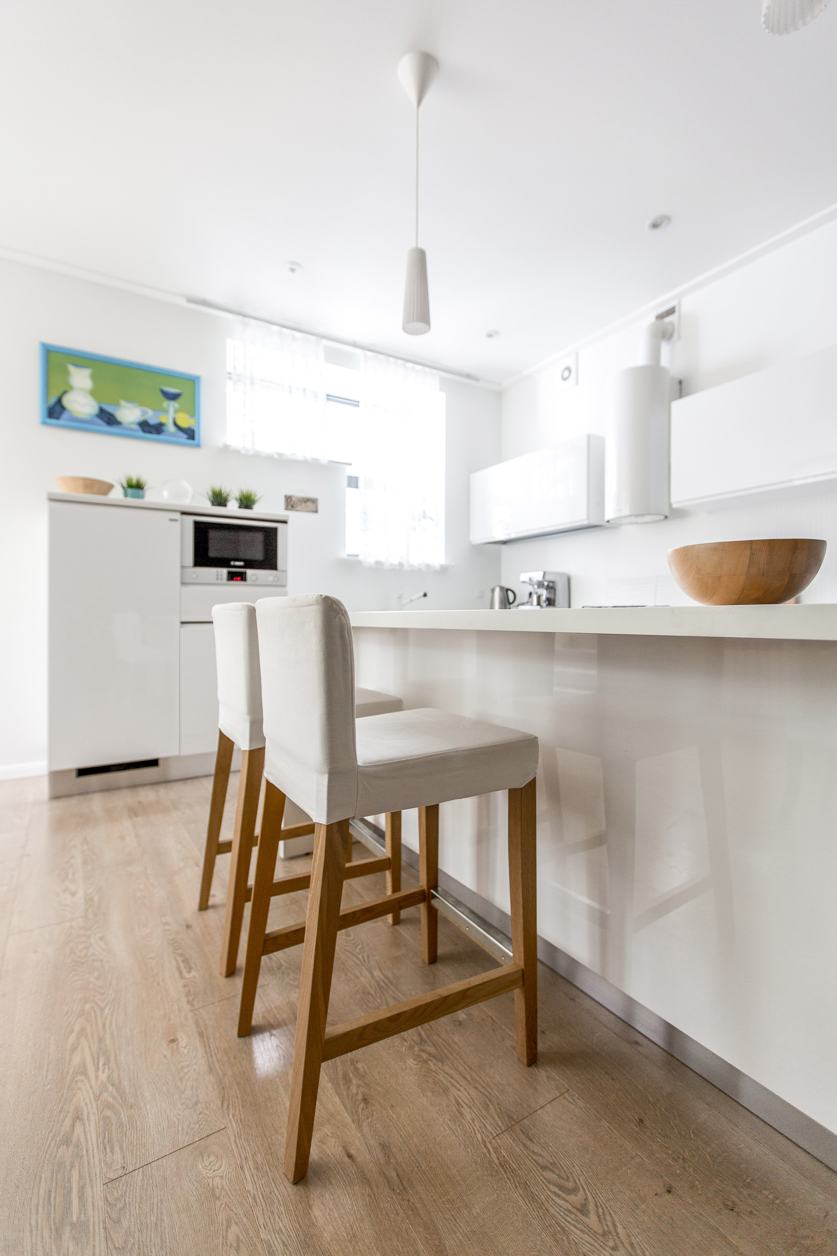 Houzz тур: Треть дома в Самаре с белыми интерьерами