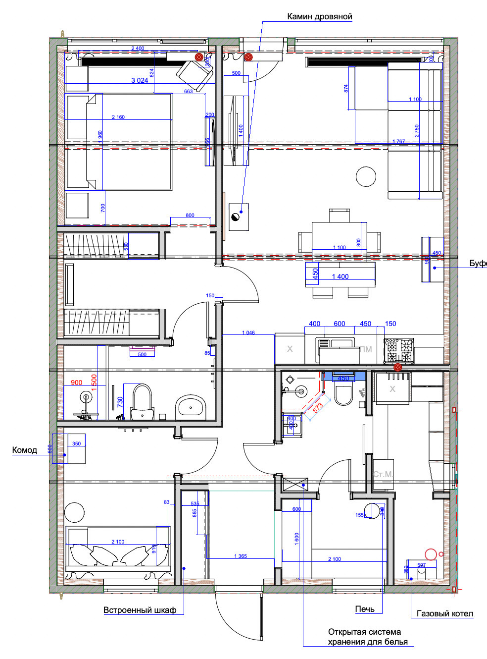 Houzz тур: Рыбацкий домик на берегу Финского залива