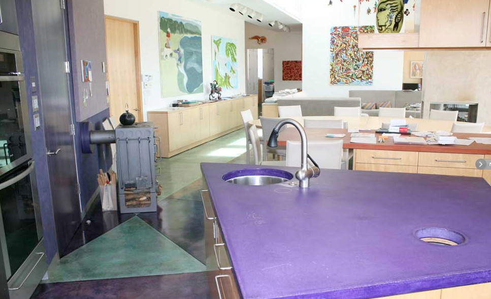 Фотоохота: Цвет столешниц для кухни — 21 решение