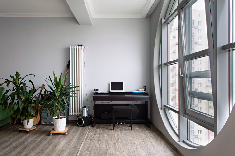 В гостях: Круглые окна и лаконичный дизайн в Красногорске