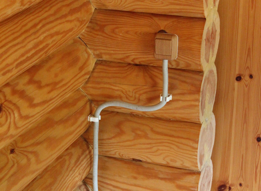 До и после: Бревенчатый дом для зимнего отдыха в Сочи