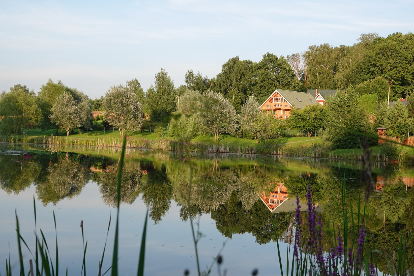 В гостях: Переделка природного сада у каскада прудов