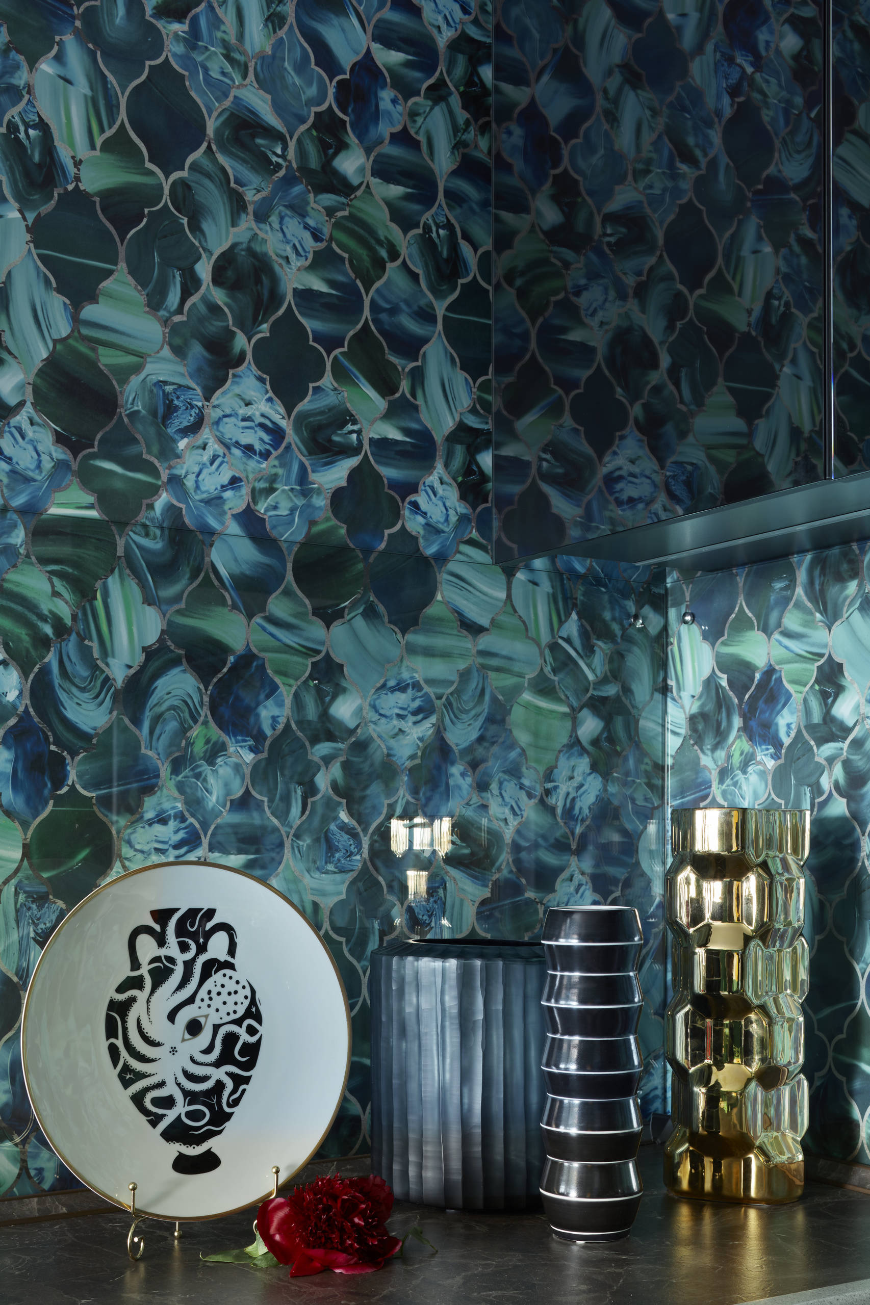 Houzz тур: Квартира с обоями от русского дизайнера