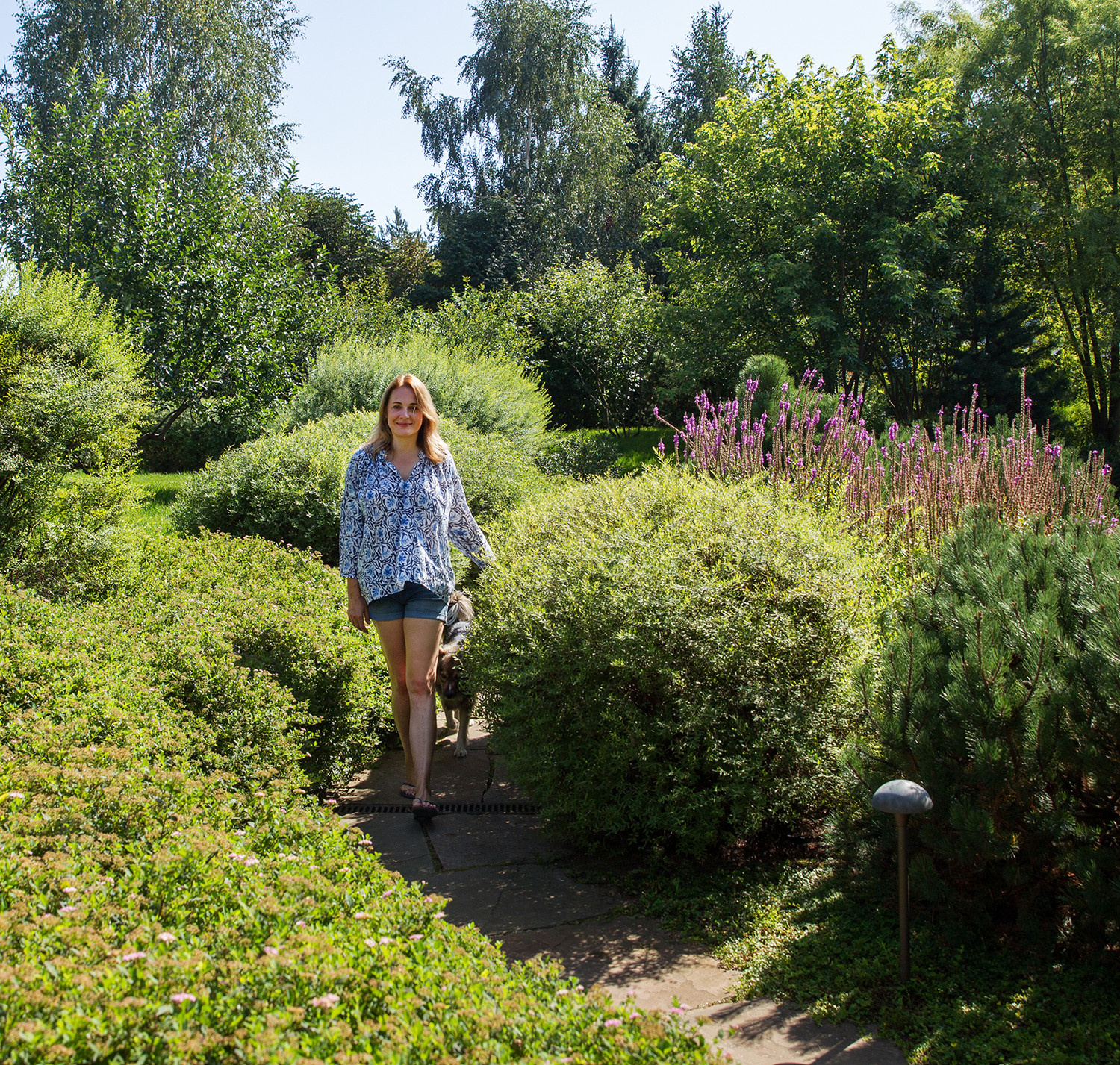 До и после: Сад с большим уклоном