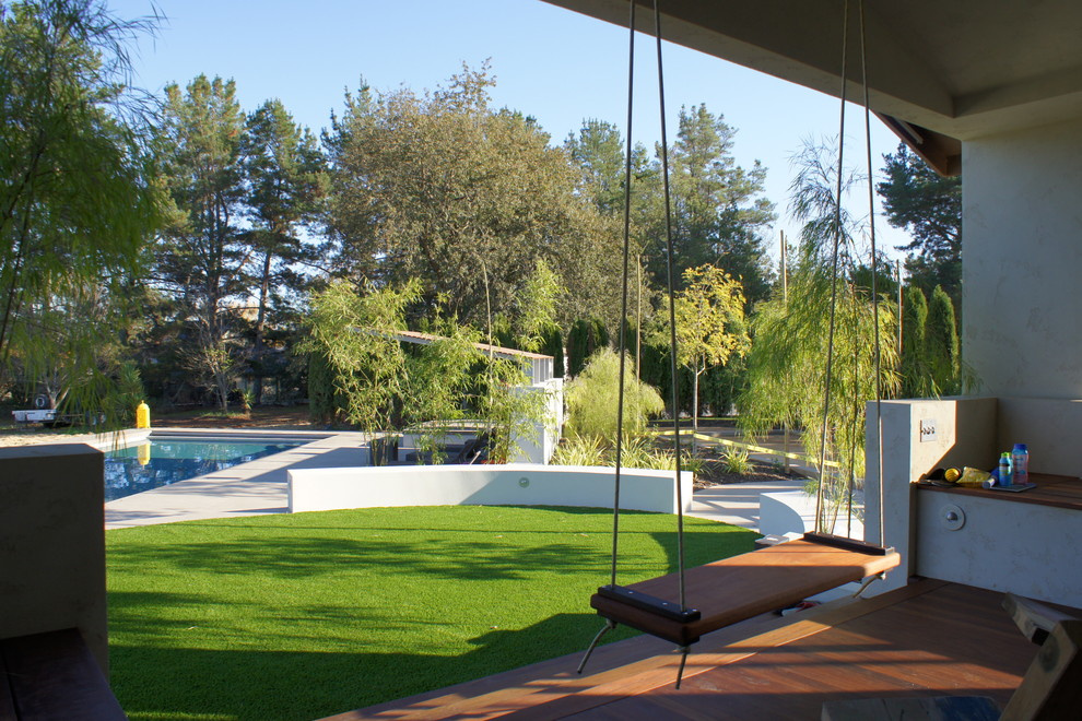 Фотоохота: 67 идей для дачных качелей