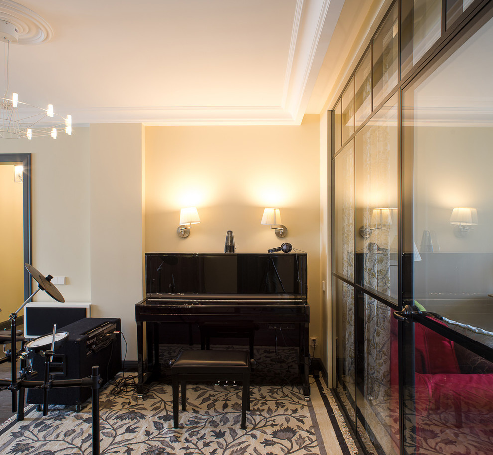 Houzz тур: Яркая квартира для музыкантов