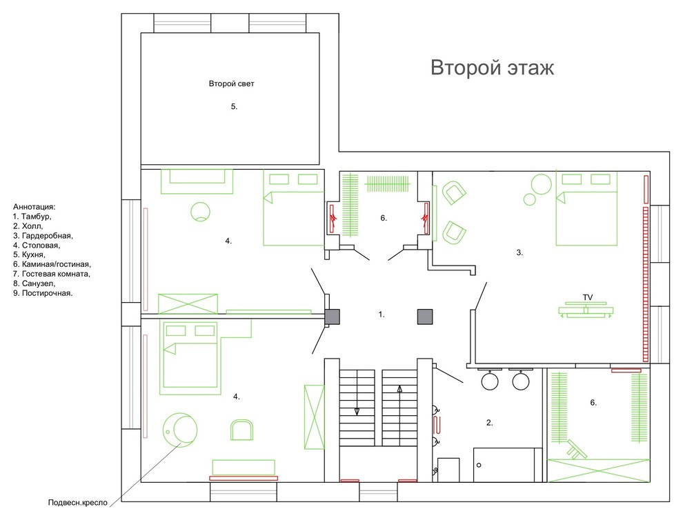 В гостях: Дом с гигантской Эйфелевой башней — камином