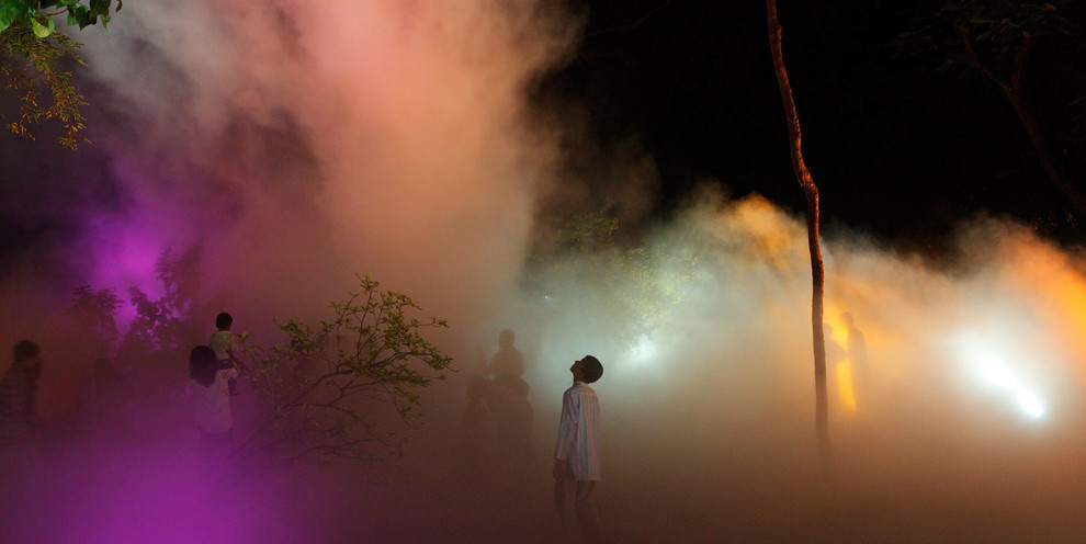 Как правильно: Организовать туман в саду