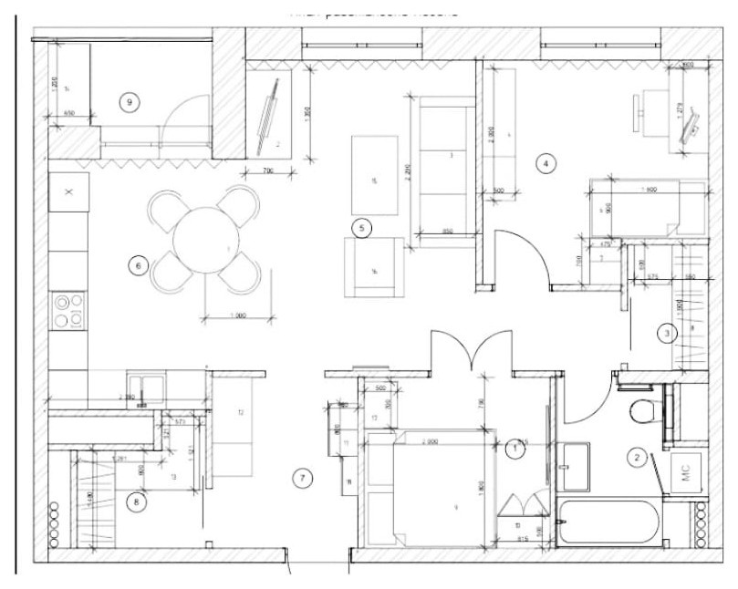 Houzz тур: Перепланировка двушки в трешку за 2 недели