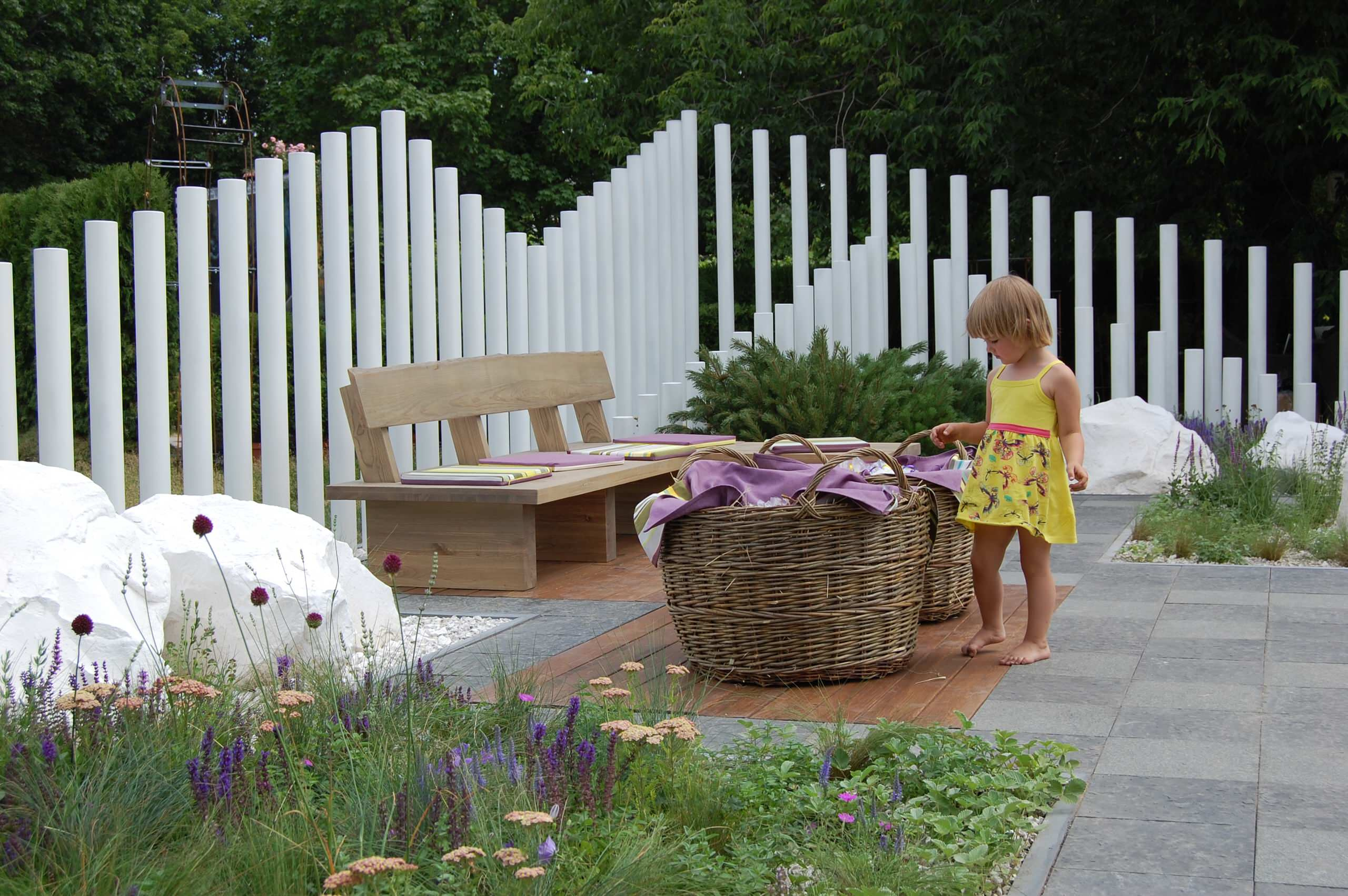 Проект недели: Серебряный ветер в саду из Белгорода