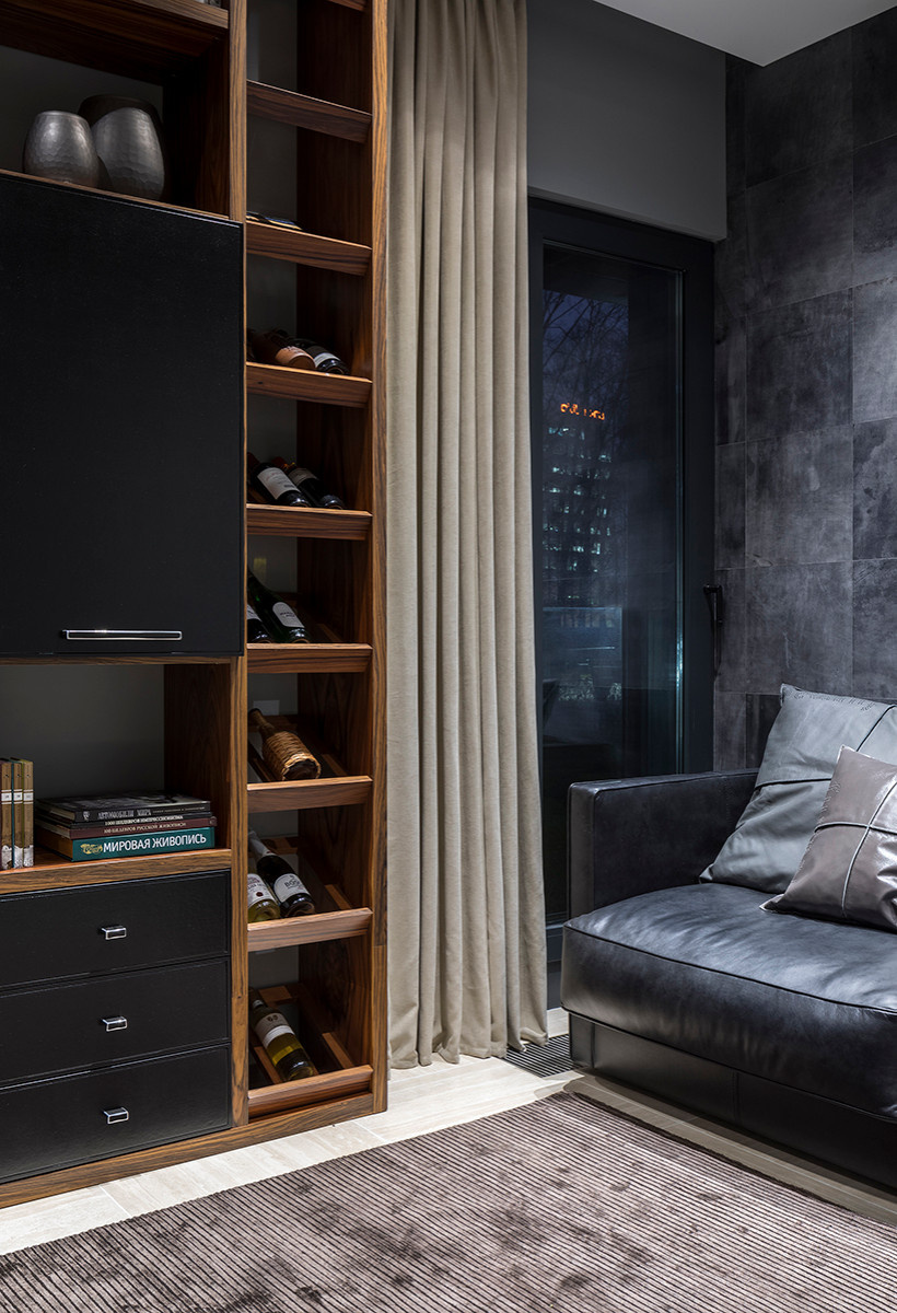 Houzz тур: Квартира с телевизором, которого не видно