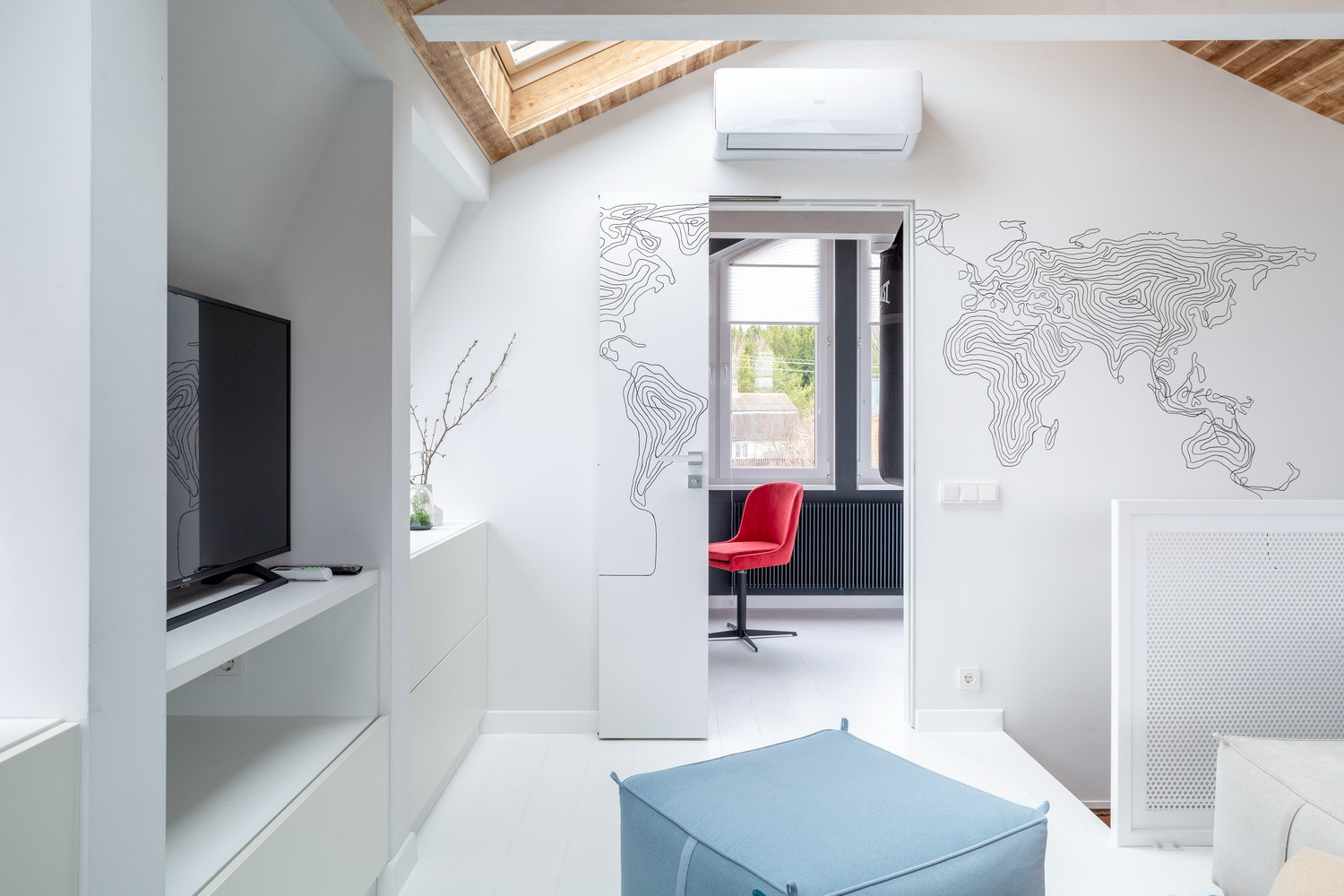 Проект недели: Мансарда по образу капсульного отеля