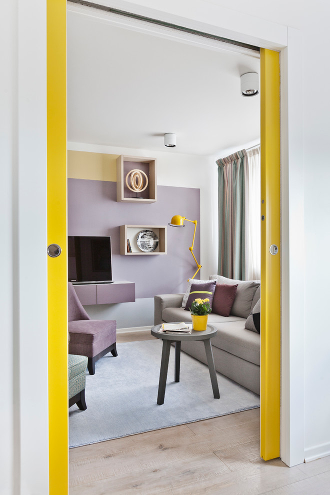 Houzz-тур: Квартира-солнечный зайчик для молодой девушки