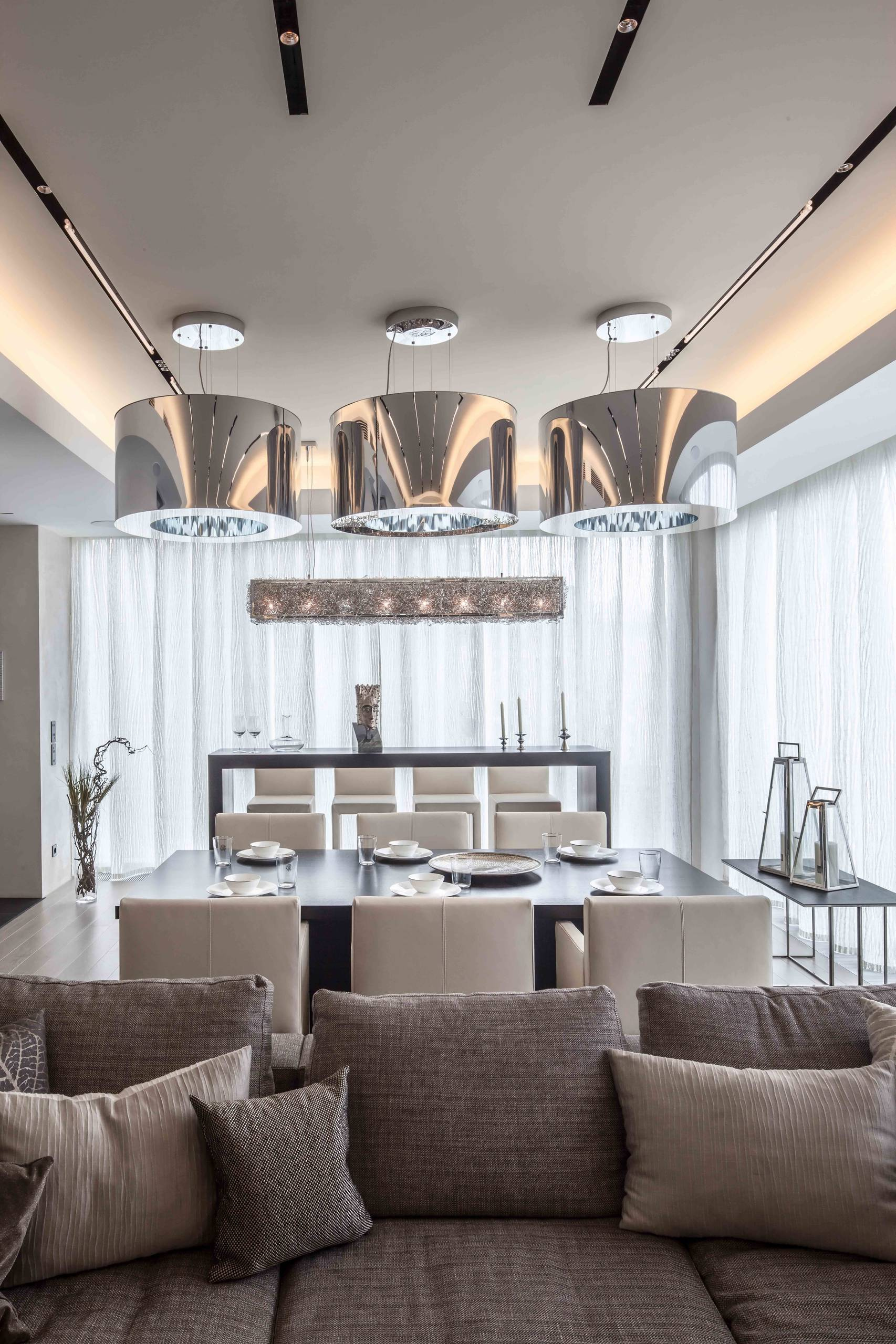 Фотоохоота: 93 идеи для освещения обеденного стола