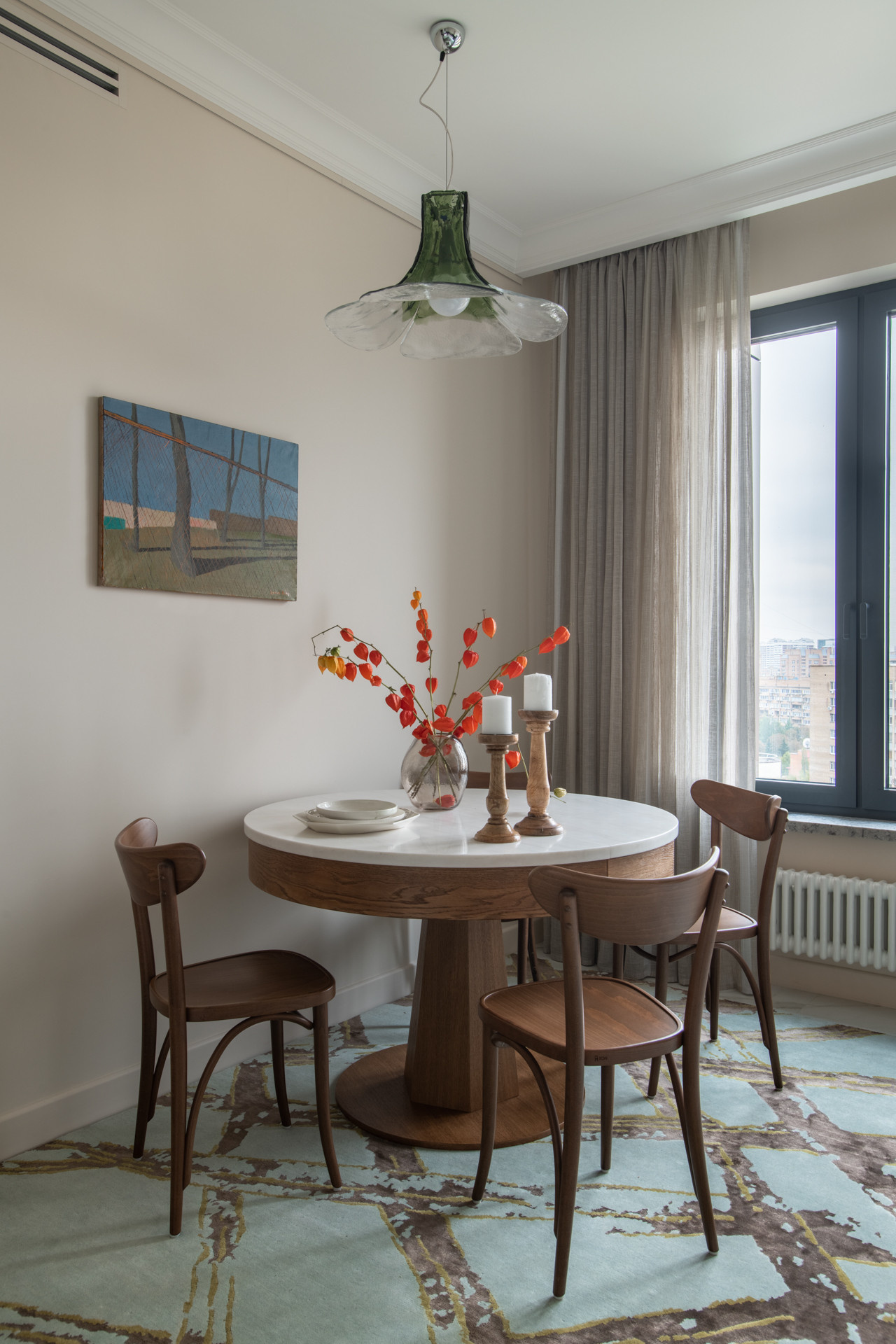 Houzz тур: Интерьер в оттенках земли и зелени