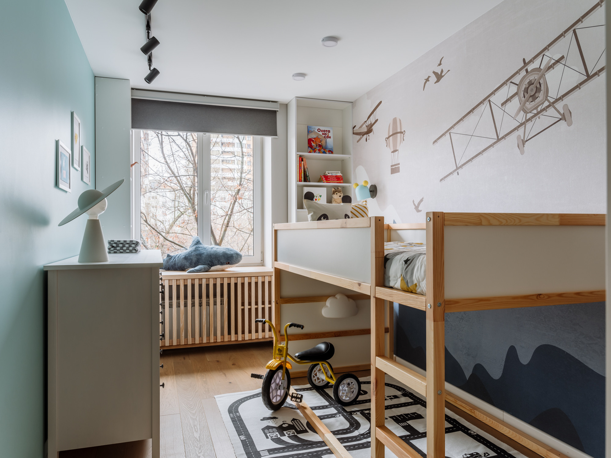 Houzz тур: Квартира в старом фонде с ну очень низкими потолками