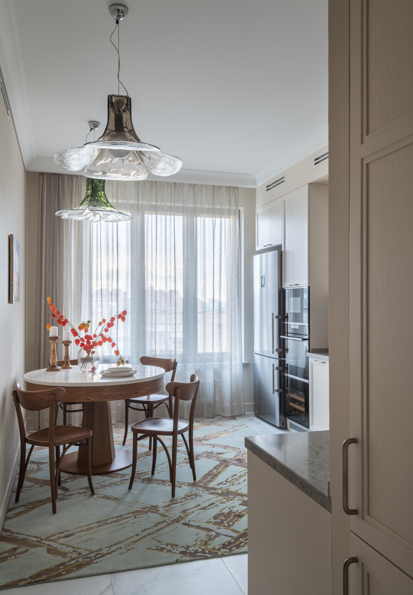 Houzz тур: Интерьер в оттенках земли и зелени