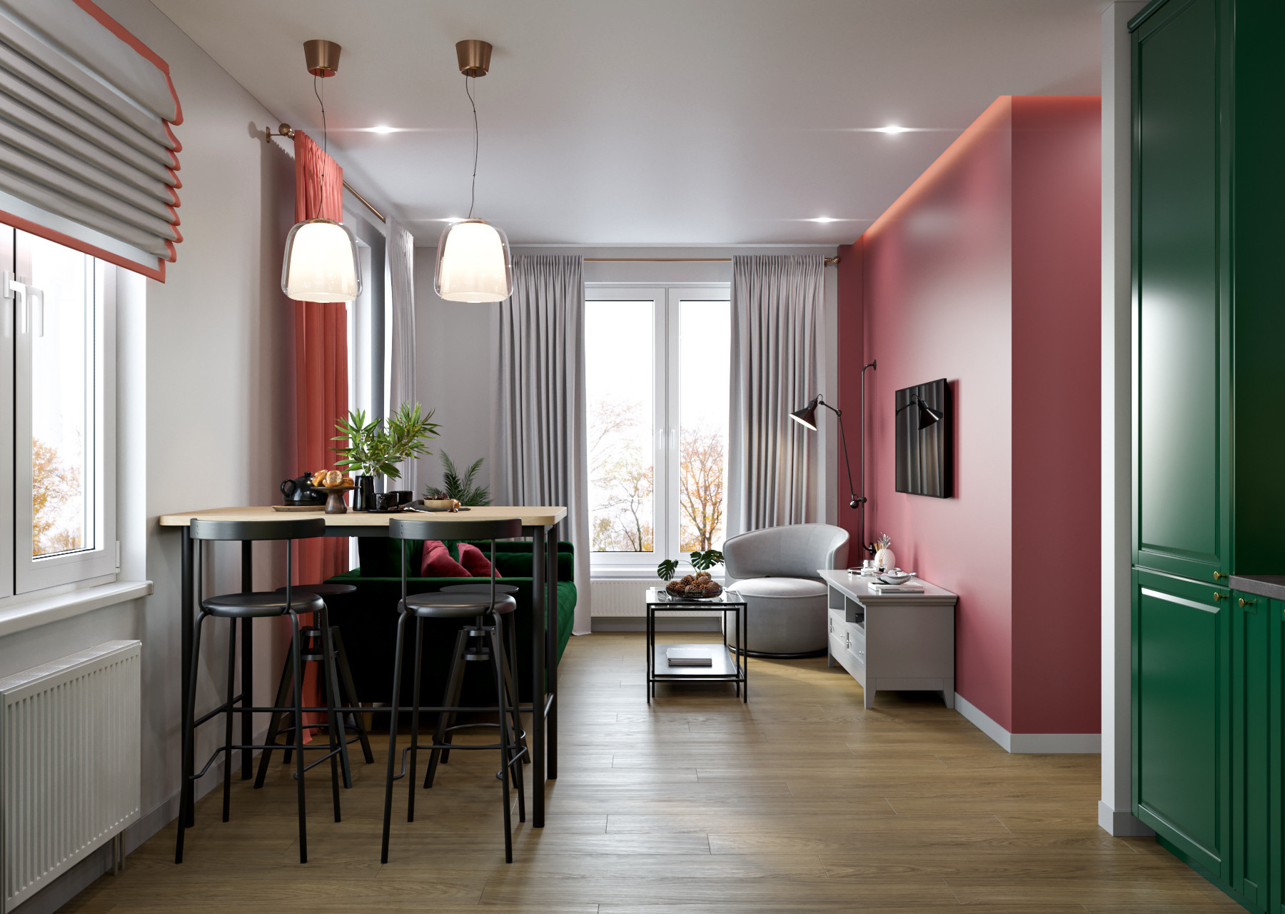 Поиск планировки: 4 плана + финал для апартаментов под сдачу