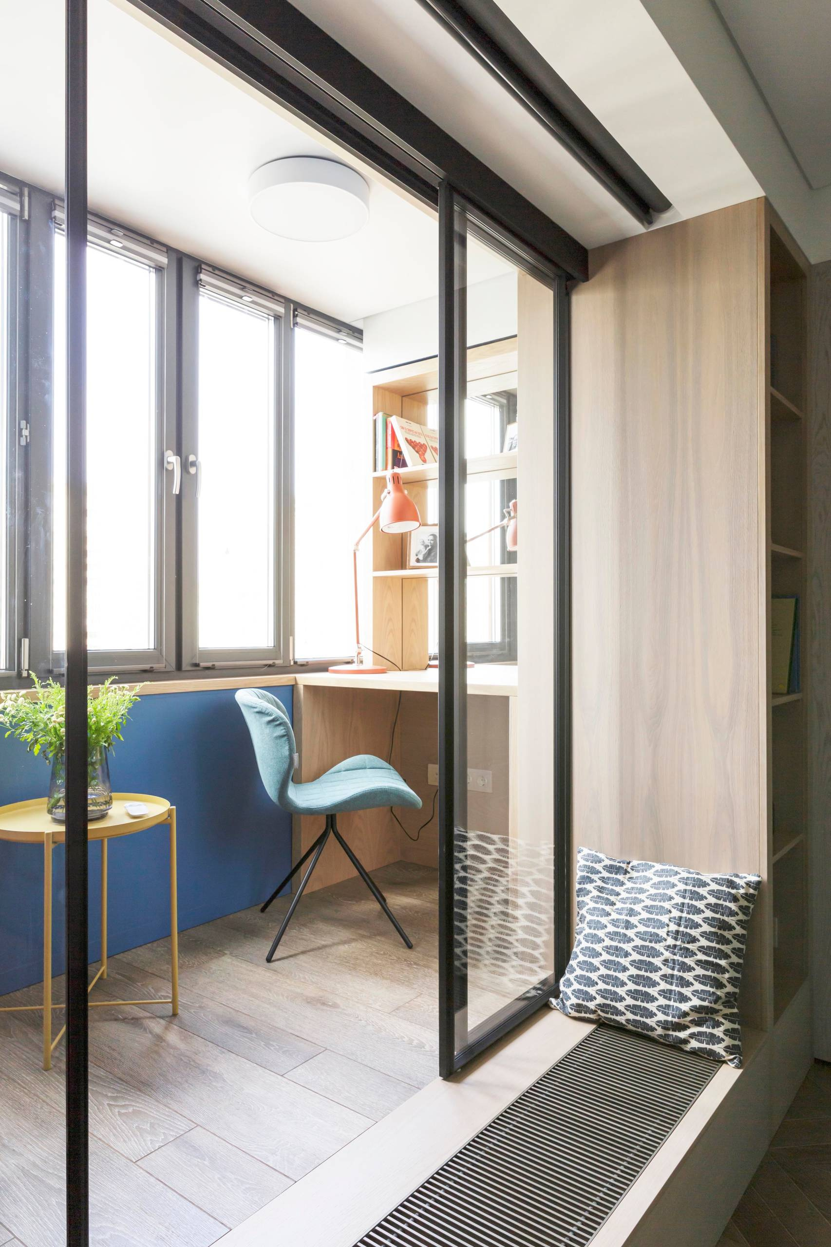 Проект недели: Гостиная в Митино, куда заглядывает небо