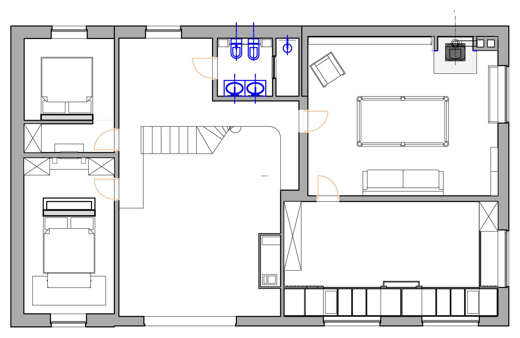 Houzz-тур: Большая дача в горах на Кубани