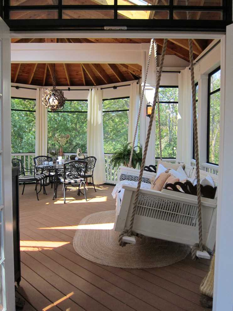 Фотоохота: 67 идей для дачных качелей