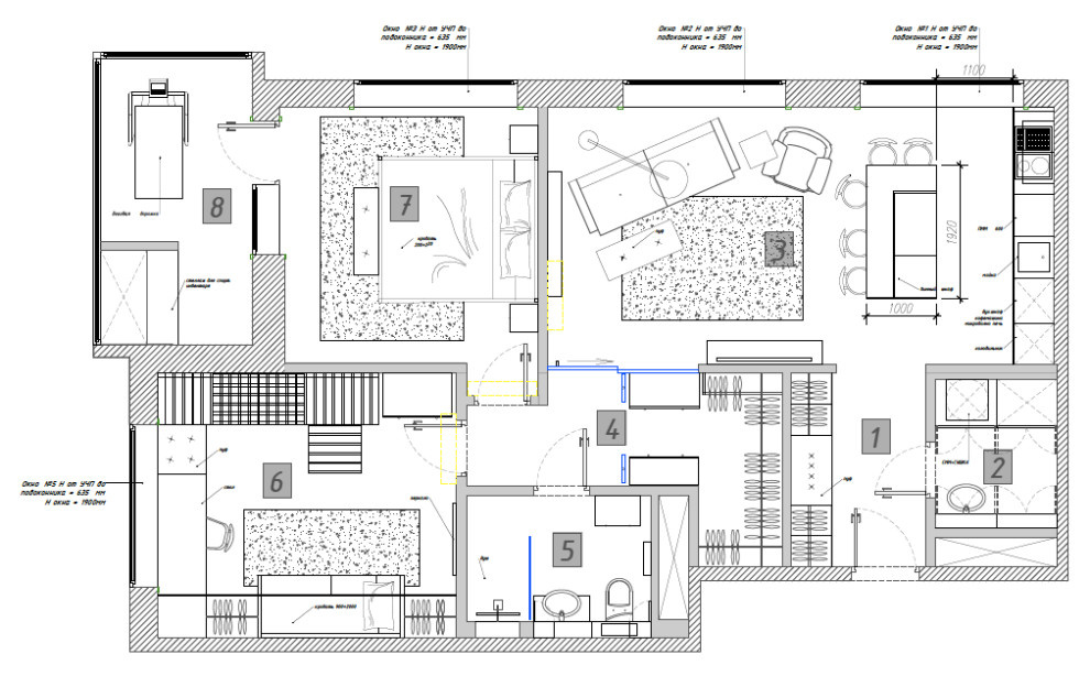 Houzz тур: Квартира в оттенках песчаных берегов
