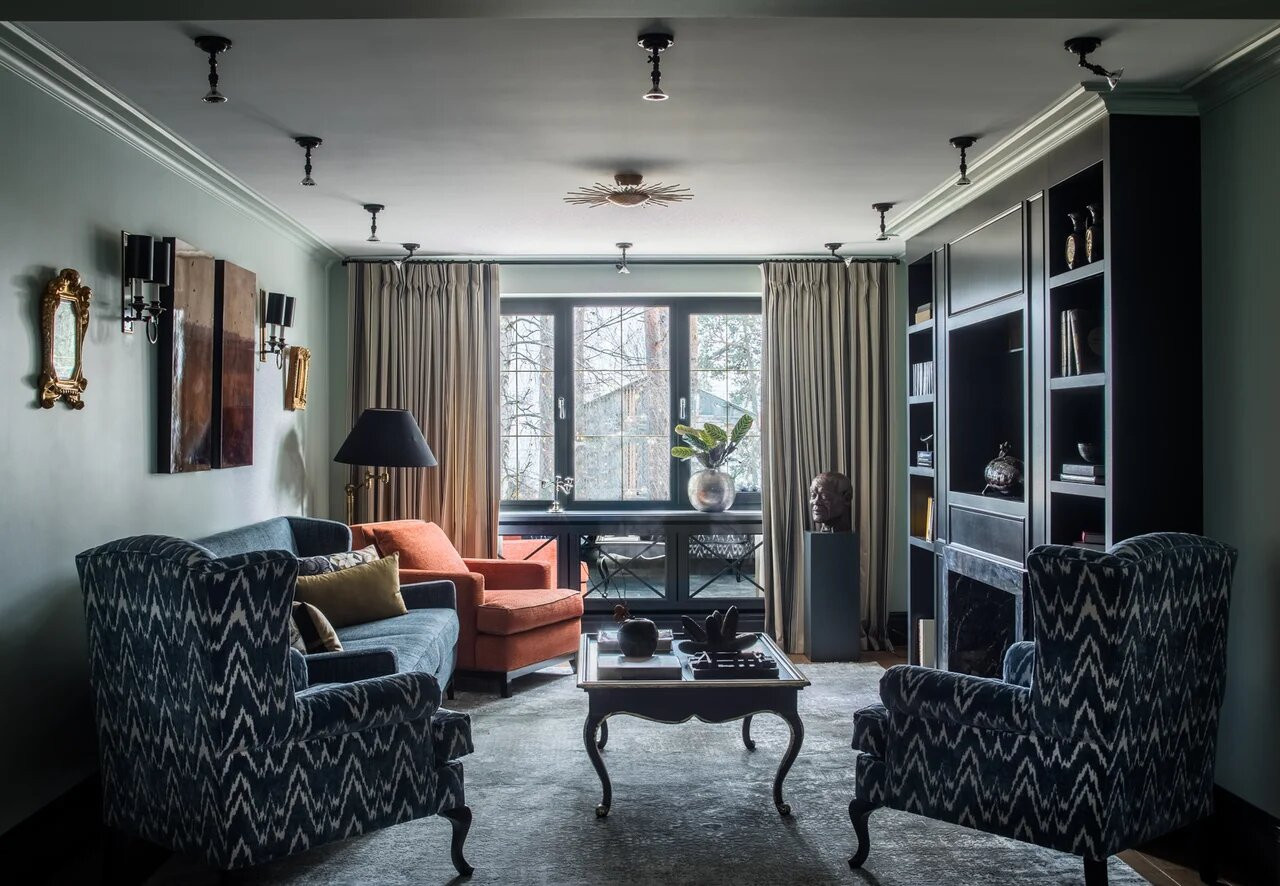 Houzz тур: Дом, в котором при перестройке подняли потолки