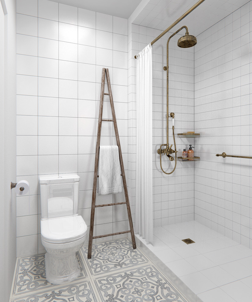 В тренде: Квадратная плитка, уложенная сеткой