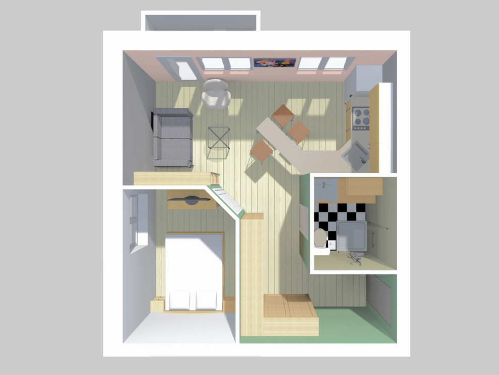 Перепланировка однокомнатной хрущевки: 5 вариантов