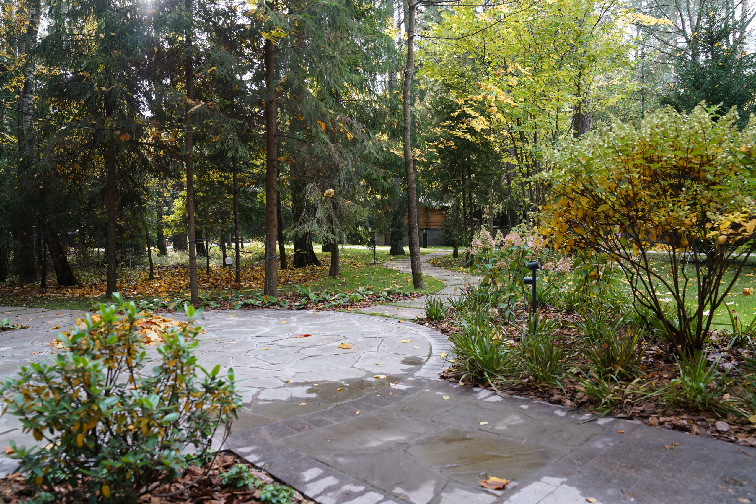 Таймлайн: 9 месяцев на реновацию сада 45 соток в английском стиле