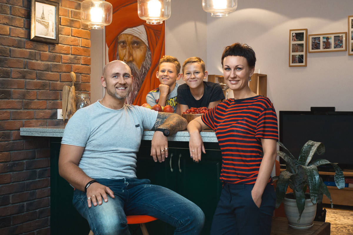 В гостях: «Сталинка» — двухуровневая и с мансардой