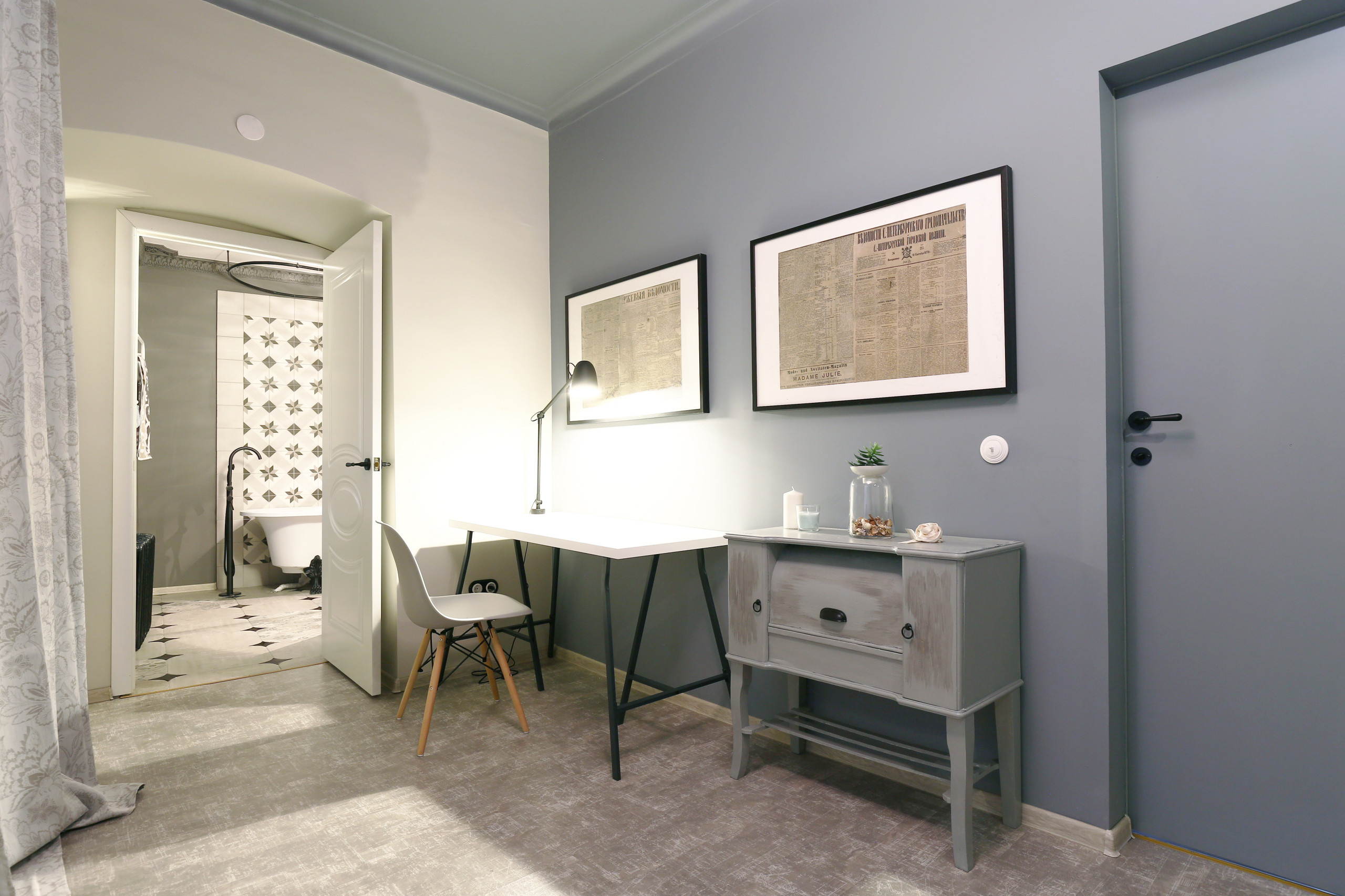 До и после: Квартира в доме 1850 г. в историческом центре Питера