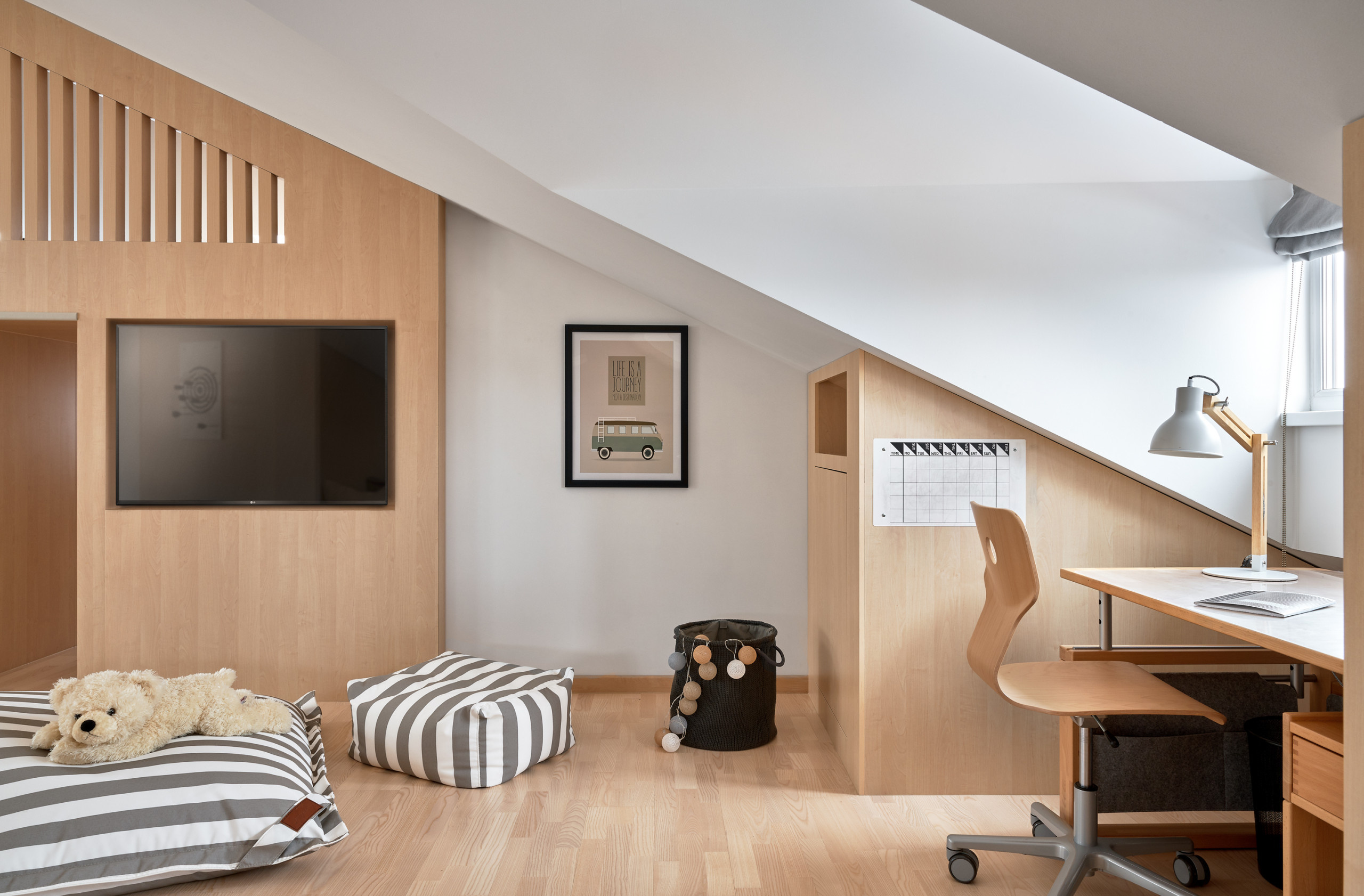 Проект недели: Детская 140 кв.м на месте мансарды