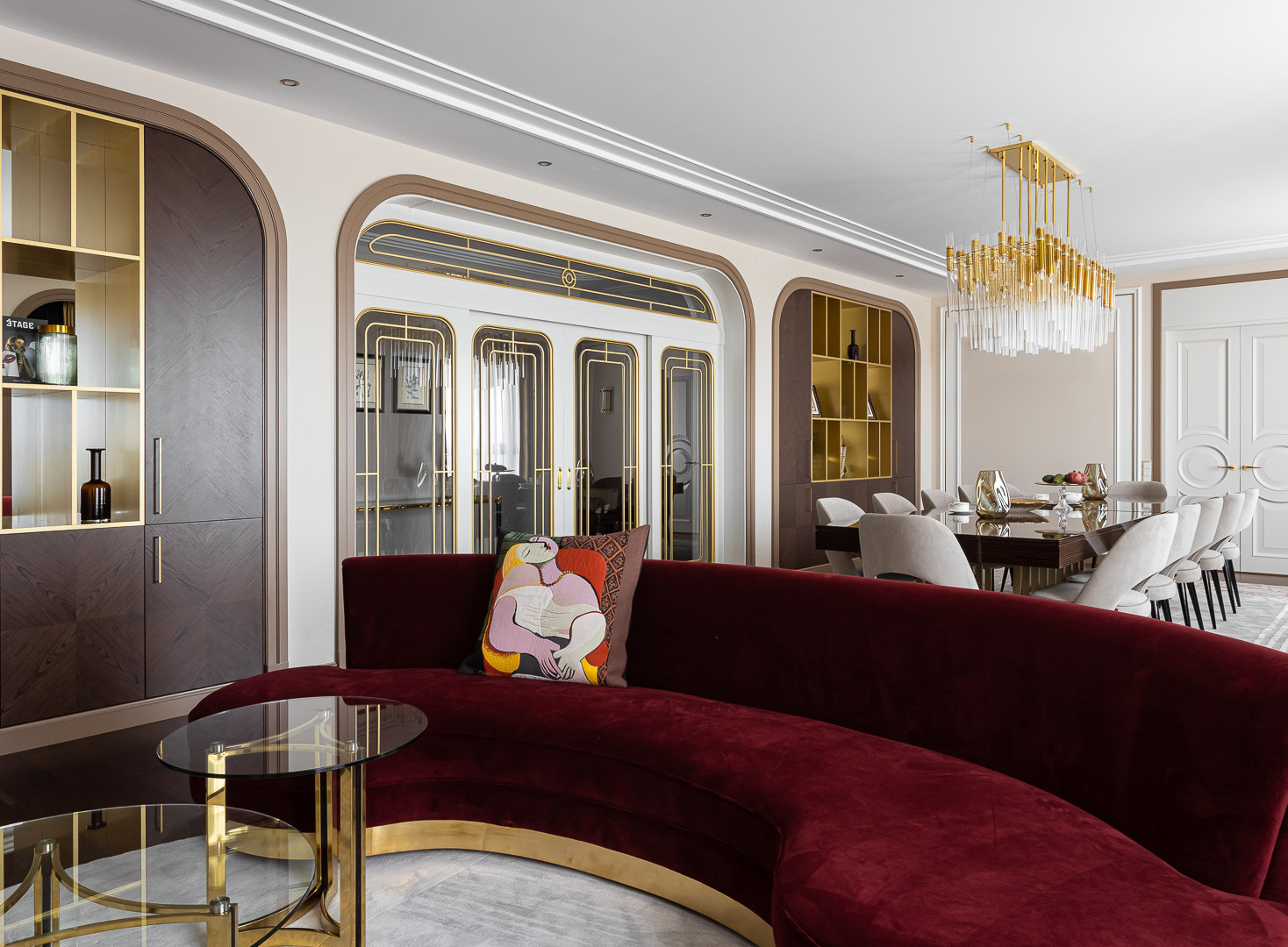 Houzz Казахстан: Интерьер с элементами ар деко в Нур-Султане