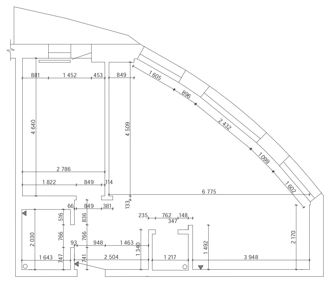 Поиск планировки: 2 варианта + финал квартиры для студентки меда