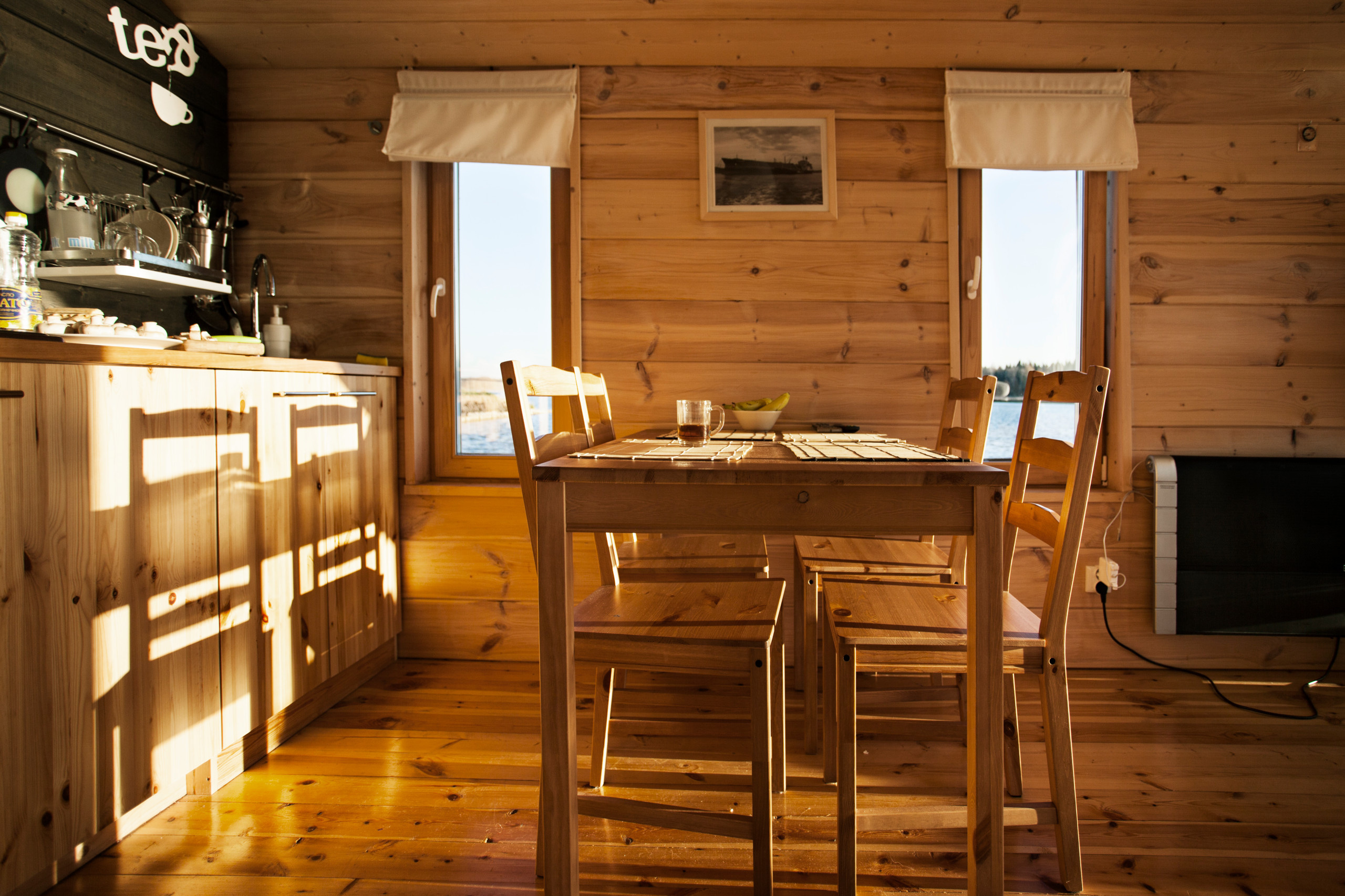 В гостях: Дом, пришвартованный под Калязиным