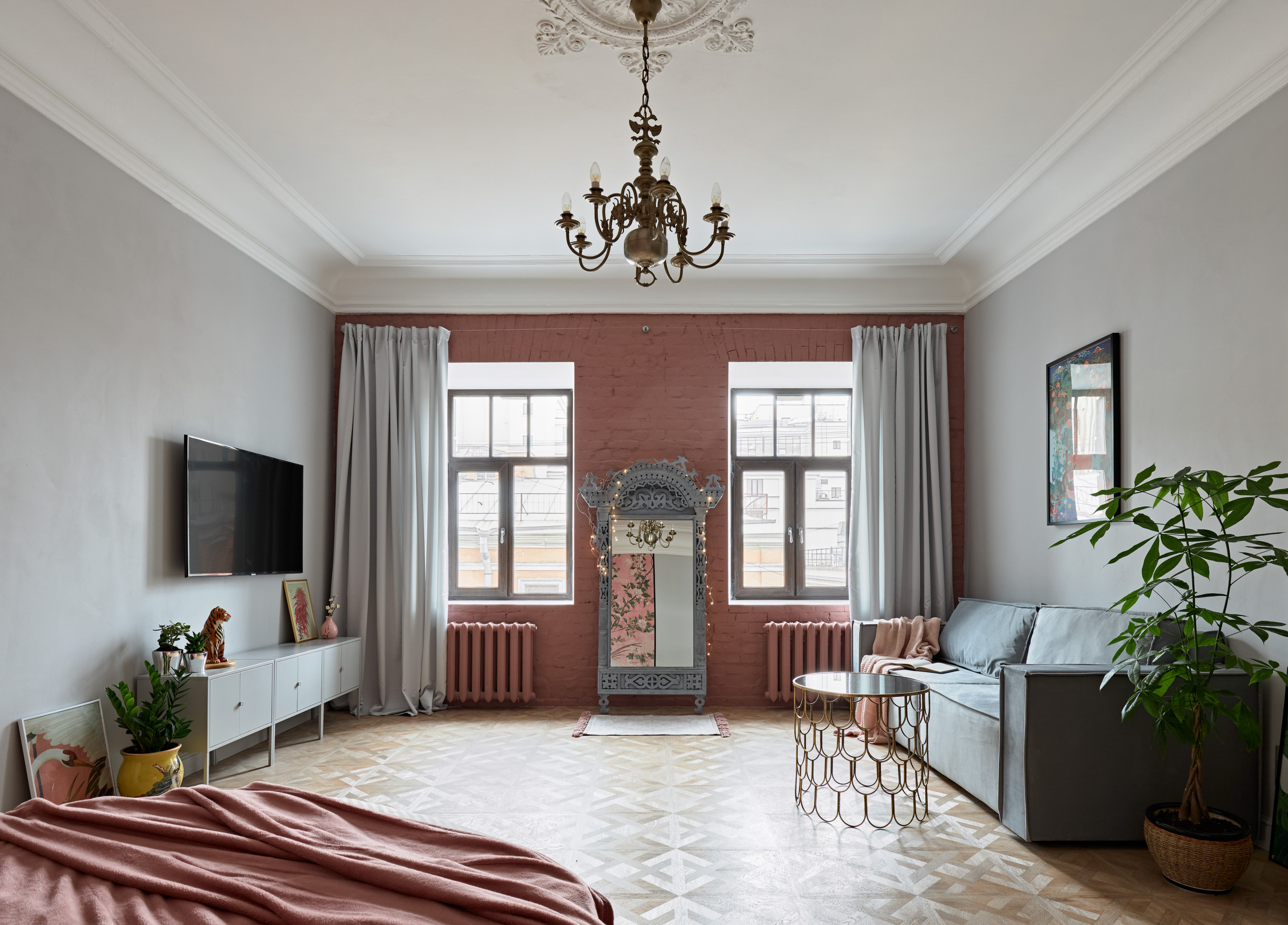 Houzz тур: Лофт в дореволюционном доме на Лиговском проспекте