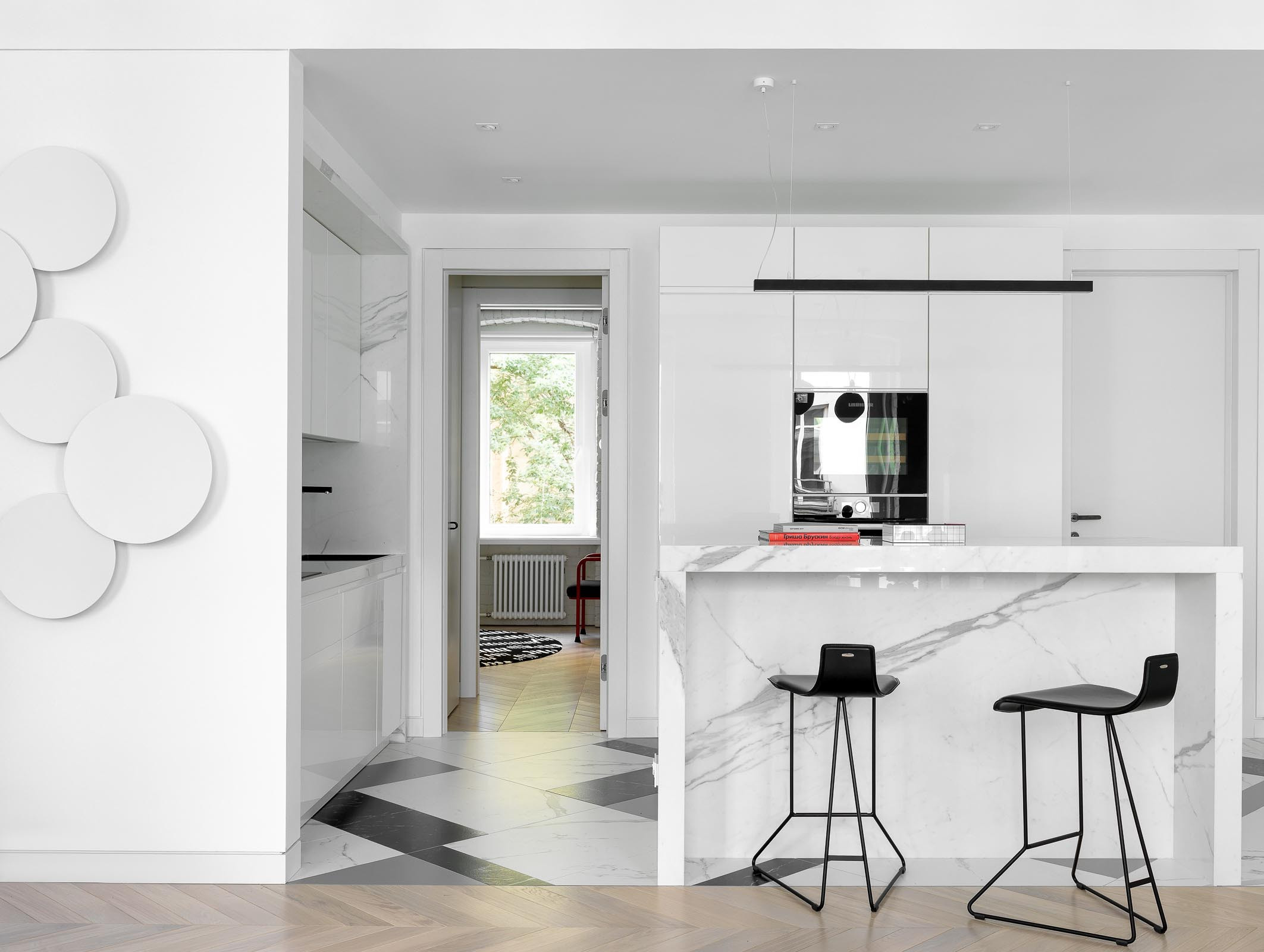 Houzz Москва: квартира в старом фонде — для пары французов