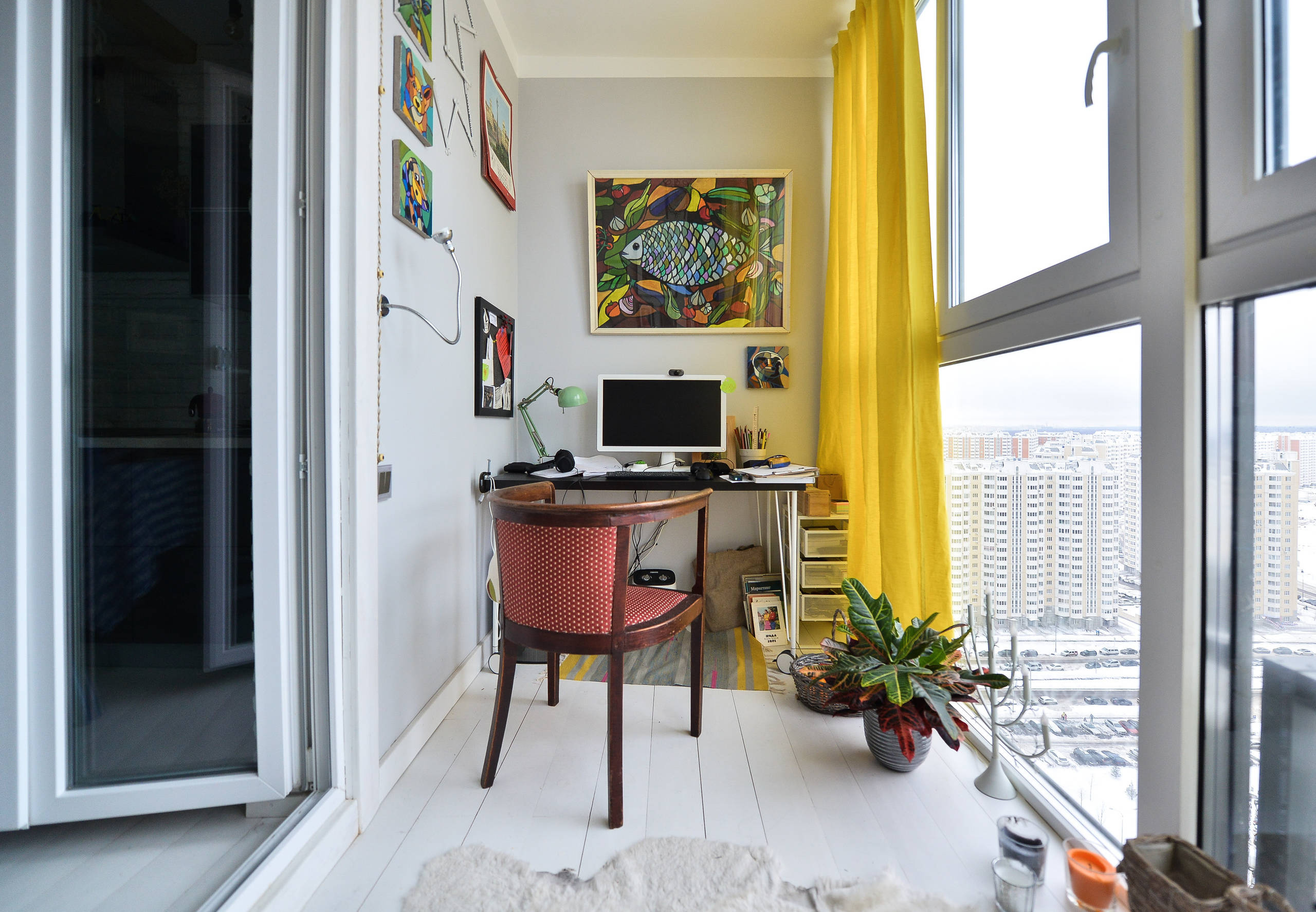 Как правильно: Выбрать шторы для балкона и лоджии