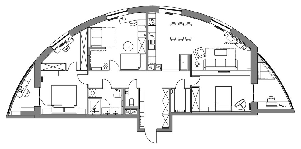 В гостях: Квартира — «апельсиновая долька» в Реутове