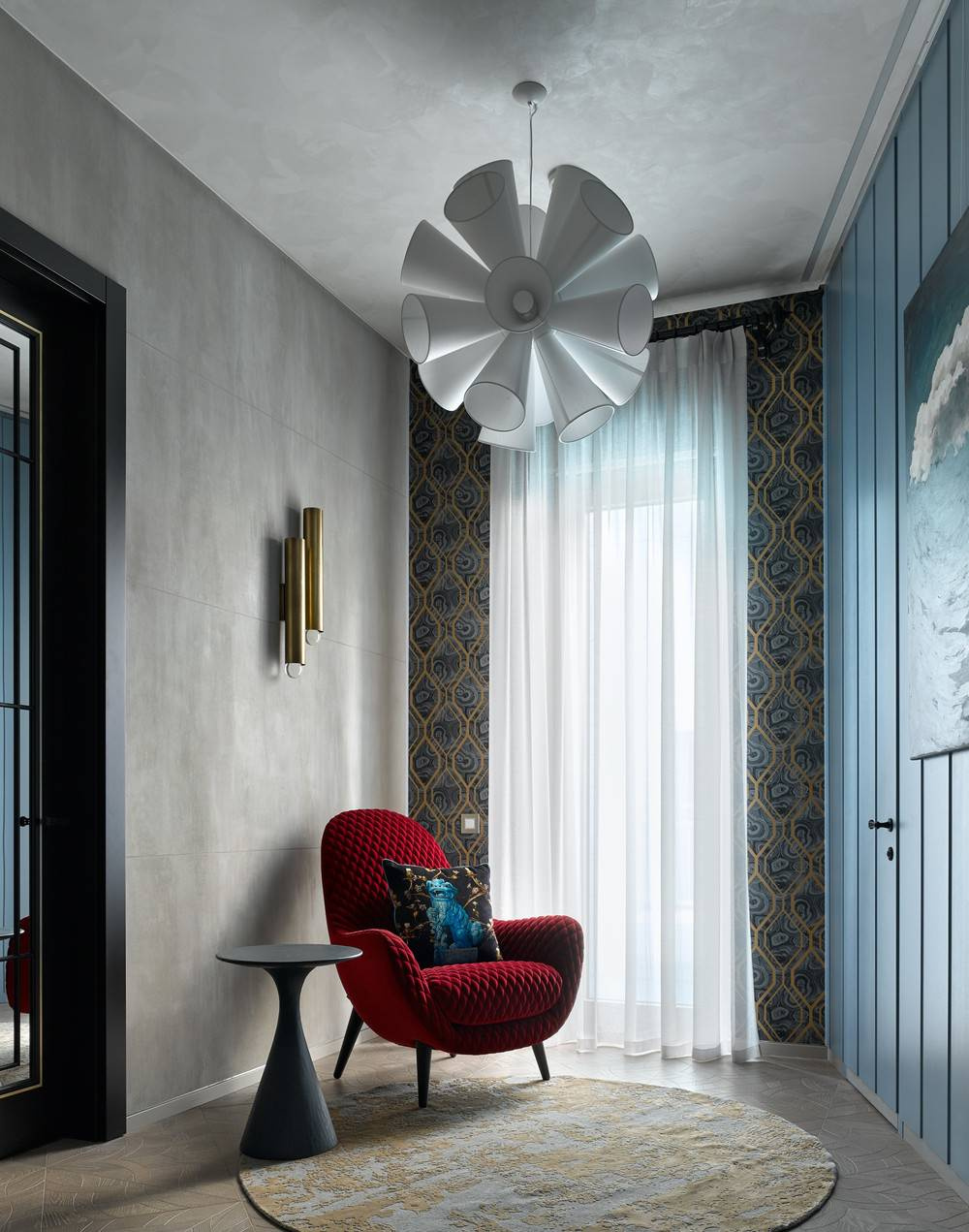 Просто фото: 16 цветовых схем с «датским голубым»