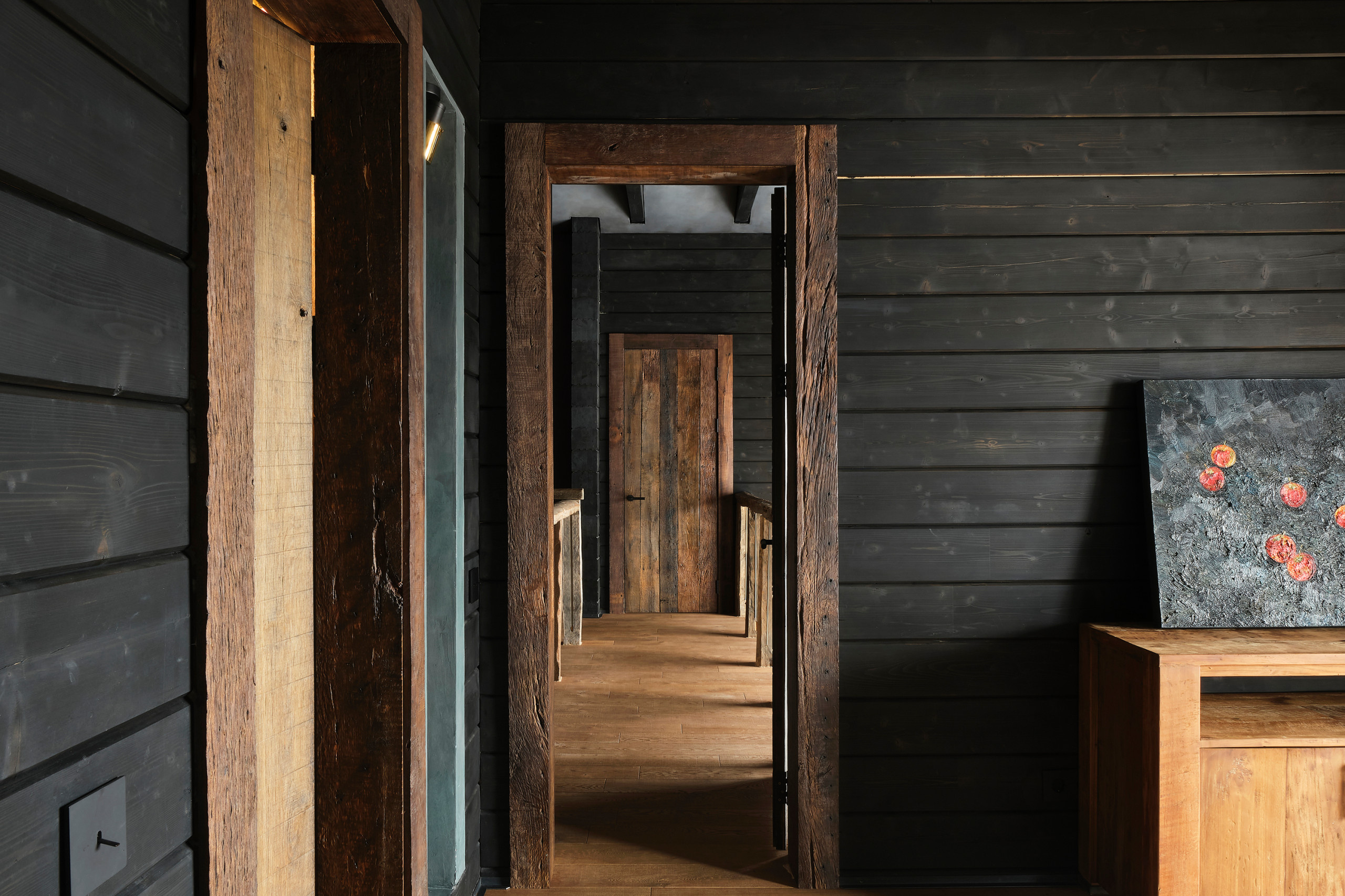 Houzz тур: Очень чёрный дом – изнутри и снаружи