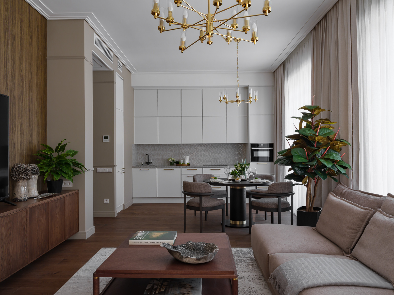 Houzz тур: Загородная квартира для мамы — с выходом на террасу