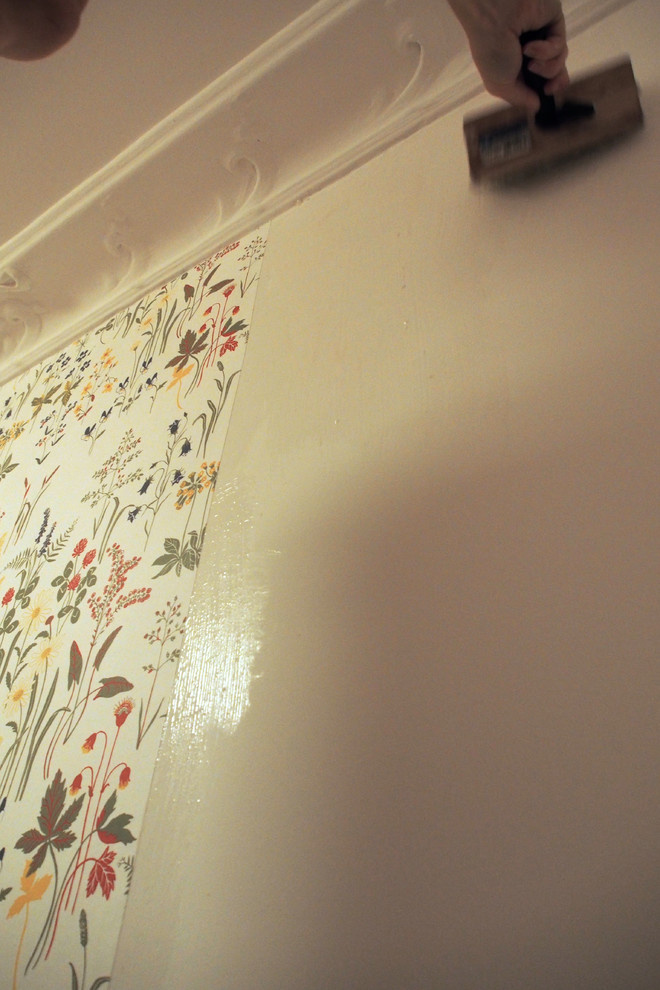 Инструкция Houzz: Как клеить флизелиновые обои