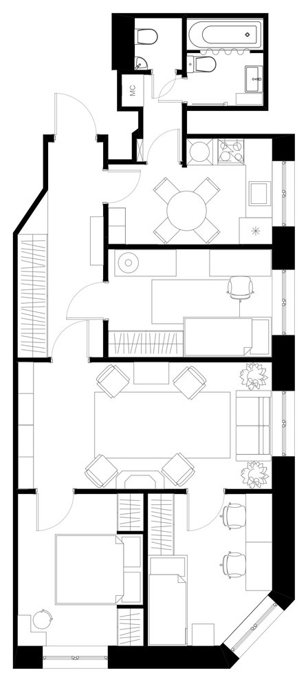 Houzz тур: Квартира, которая помнит четыре поколения семьи