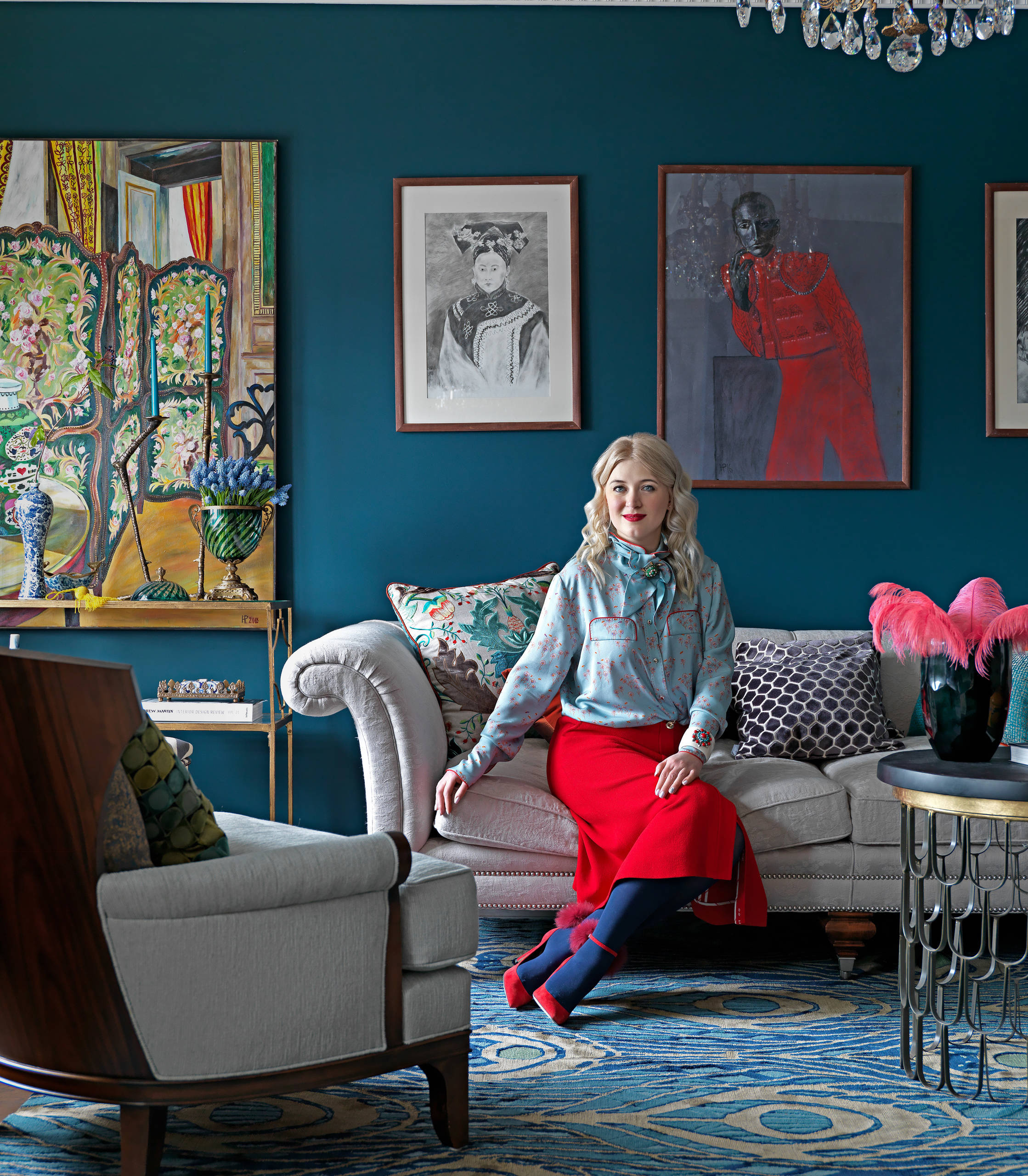 Houzz тур: Яркая квартира с небольшими комнатами