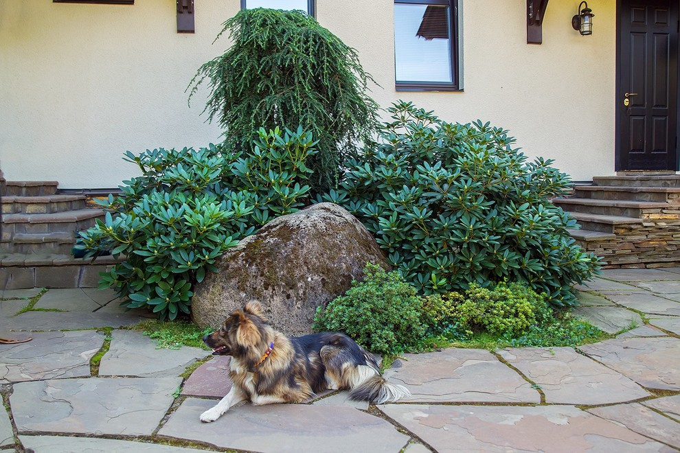 До и после: Сад с большим уклоном