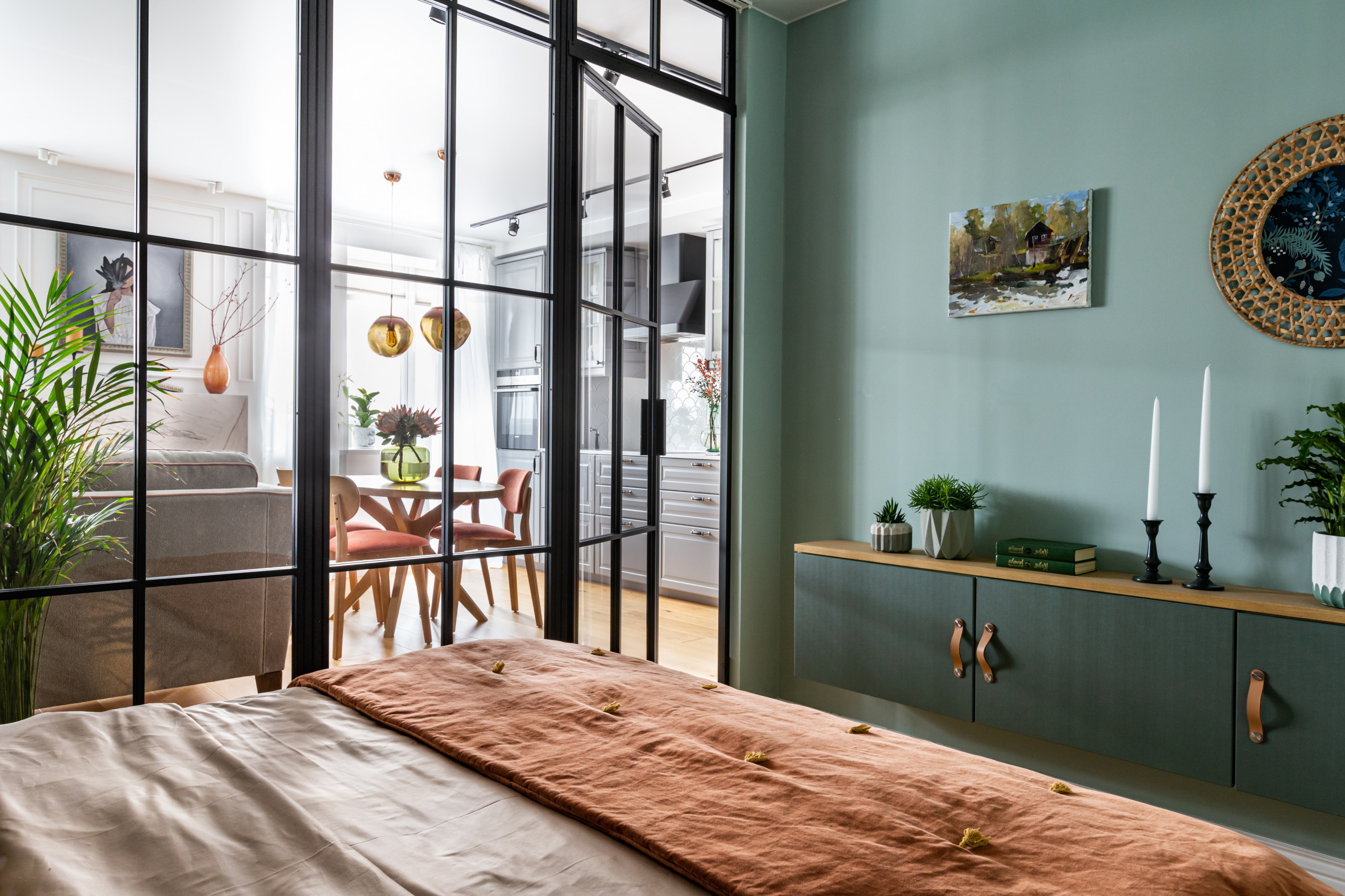 Houzz тур: Квартира в Петербурге, в которой много зелени